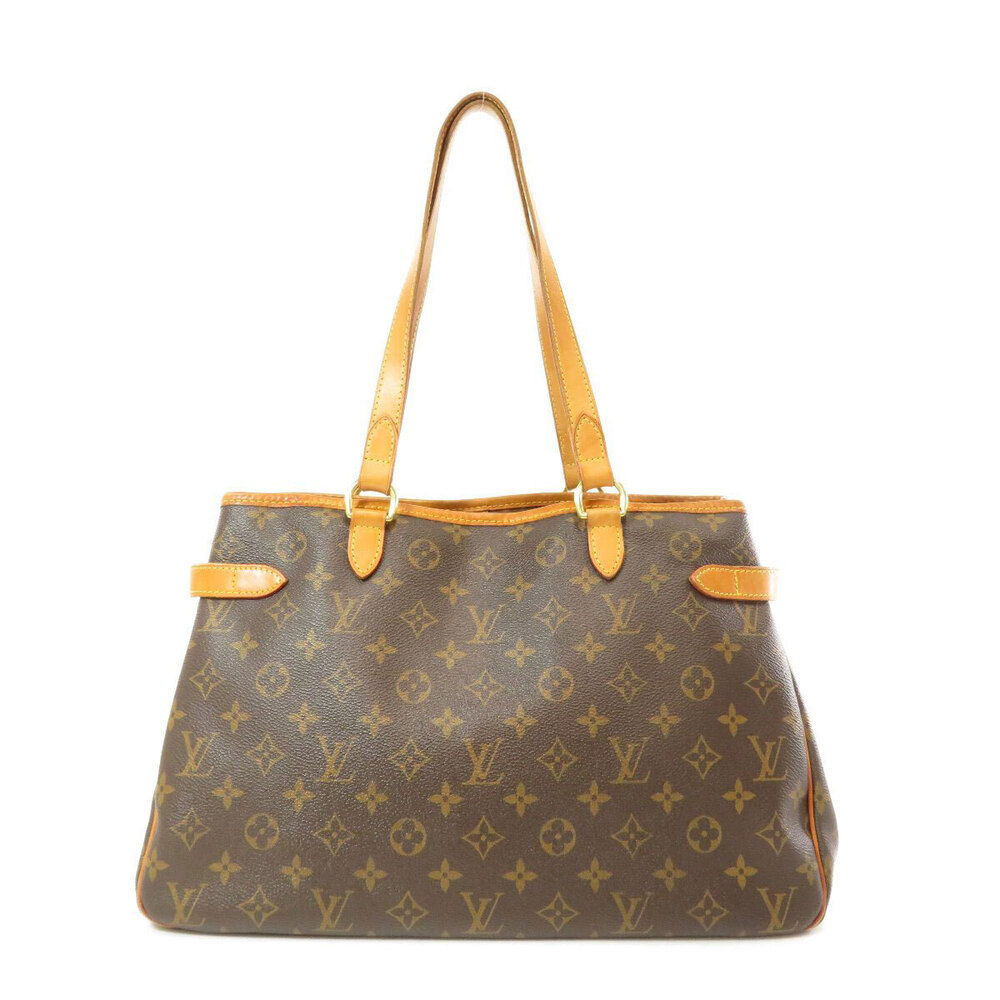 Louis Vuitton Batignolles Bag Monogram Canvas Tote Horizontal Brown